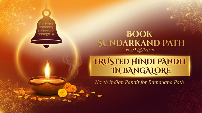 Sundarkand Path Bangalore devotional setup for Hanuman worship